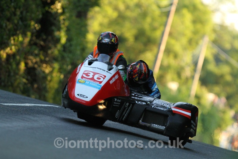 Michael Grabmuller / Justin Sharp* Yamaha / Delta-Racing-Team/Polizeisportver - Friday Practice - Sidecars