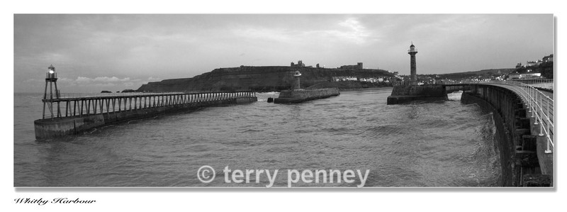 Whitby-Harbour-BW - Whitby North Yorkshire