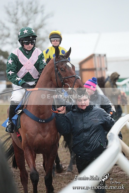 PtP 260125 664 - Cocklebarrow Point-to-Point racing with the Heythrop Hunt 26/01/25