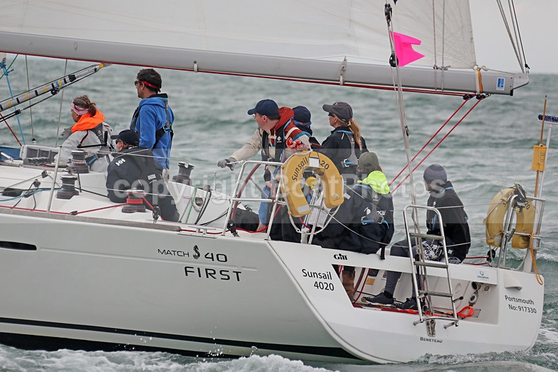 170701 SUNSAIL 4020 GBR4020N AE1I2696 - ROUND THE ISLAND 2017