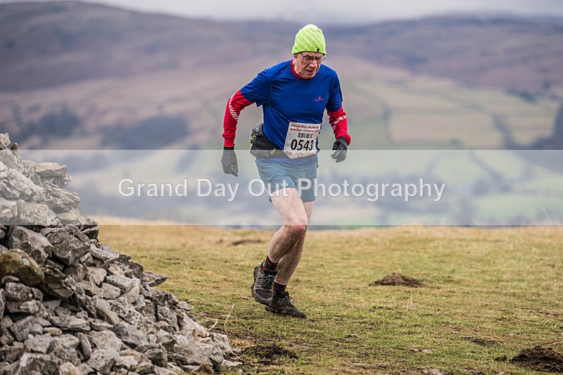 Cunswick -659 - Kendal Winter League Cunswick Scar Senior Fell Race Sunday 26th January 2025