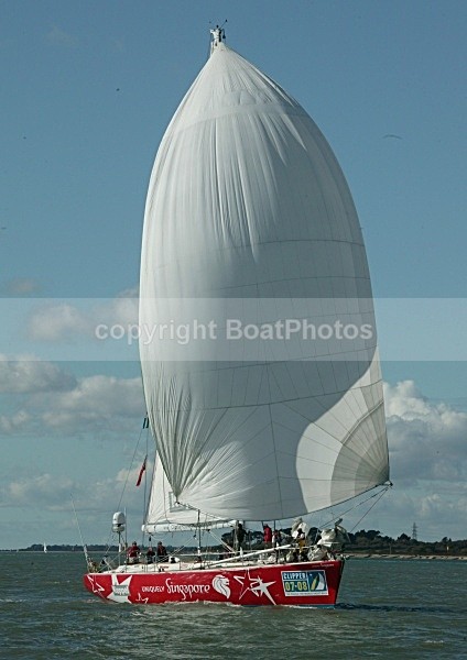081018 SINGAPORE CLIPPER 8CDX1 - Sailboats - monohull