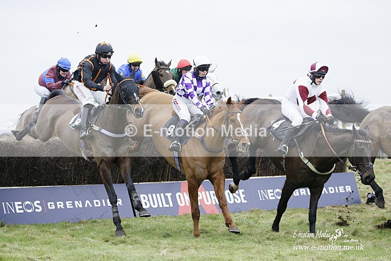 PtP 220122 350 - Royal Artillery Hunt Point-to-Point  - Larkhill Racecourse 22/01/22