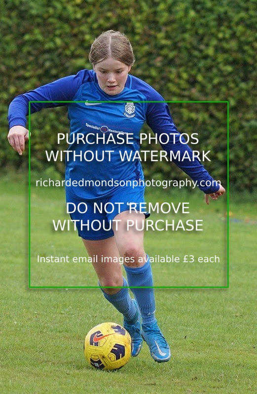 DSC02205 - Wattsfield U15 Girls v Lancaster (3/10/21)