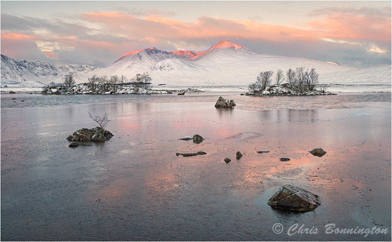 Fire on Ice - Landscapes - Colour