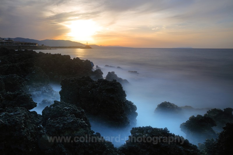 Rough Sea, Sissi, Crete.   Ref 2275 - Europe