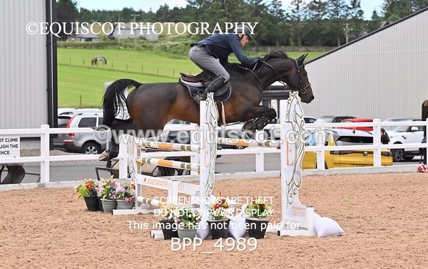 BPP_4989 - CLASS 7 THURS Redpost Equestrian Senior Foxhunter/1.20m Open