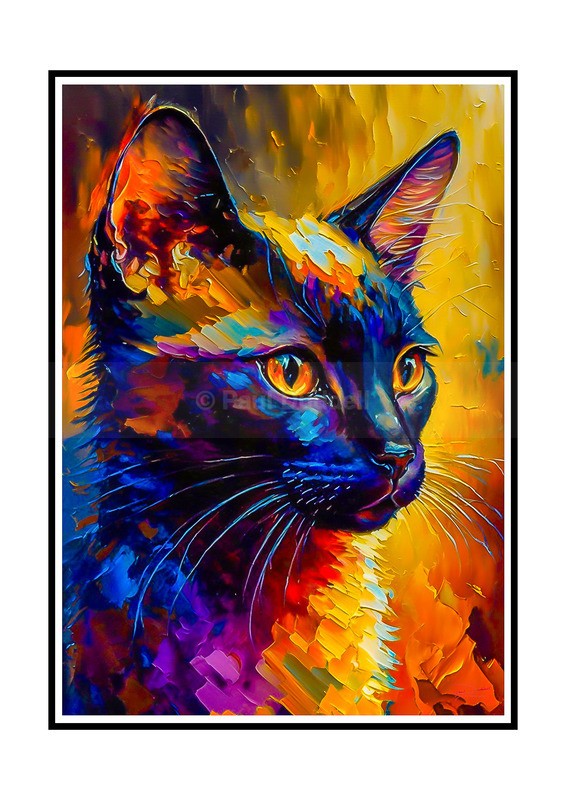 Pulses with Emotion, Cats & Dogs Oil Paintings by Paul Duddell, Whispers & Strokes - Artist, Painter, and Photographer