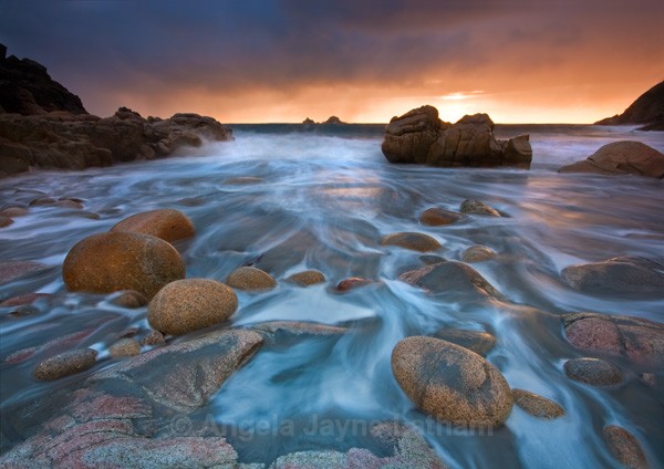 Porth Nanven Fire - Celtic Cornwall