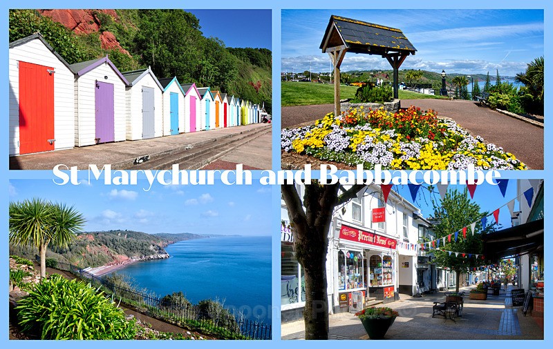 NEW St Marychurch and Babbacombe Views - FRIDGE MAGNETS