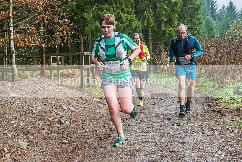 Glentress-255 - High Terrain Events Glentress Winter Trail half Marathon & 10K Trail Run Saturday 19th November 2022