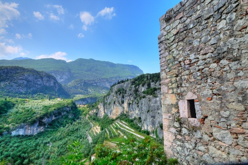 Tower and Valley - Ruins and Not So Ruined