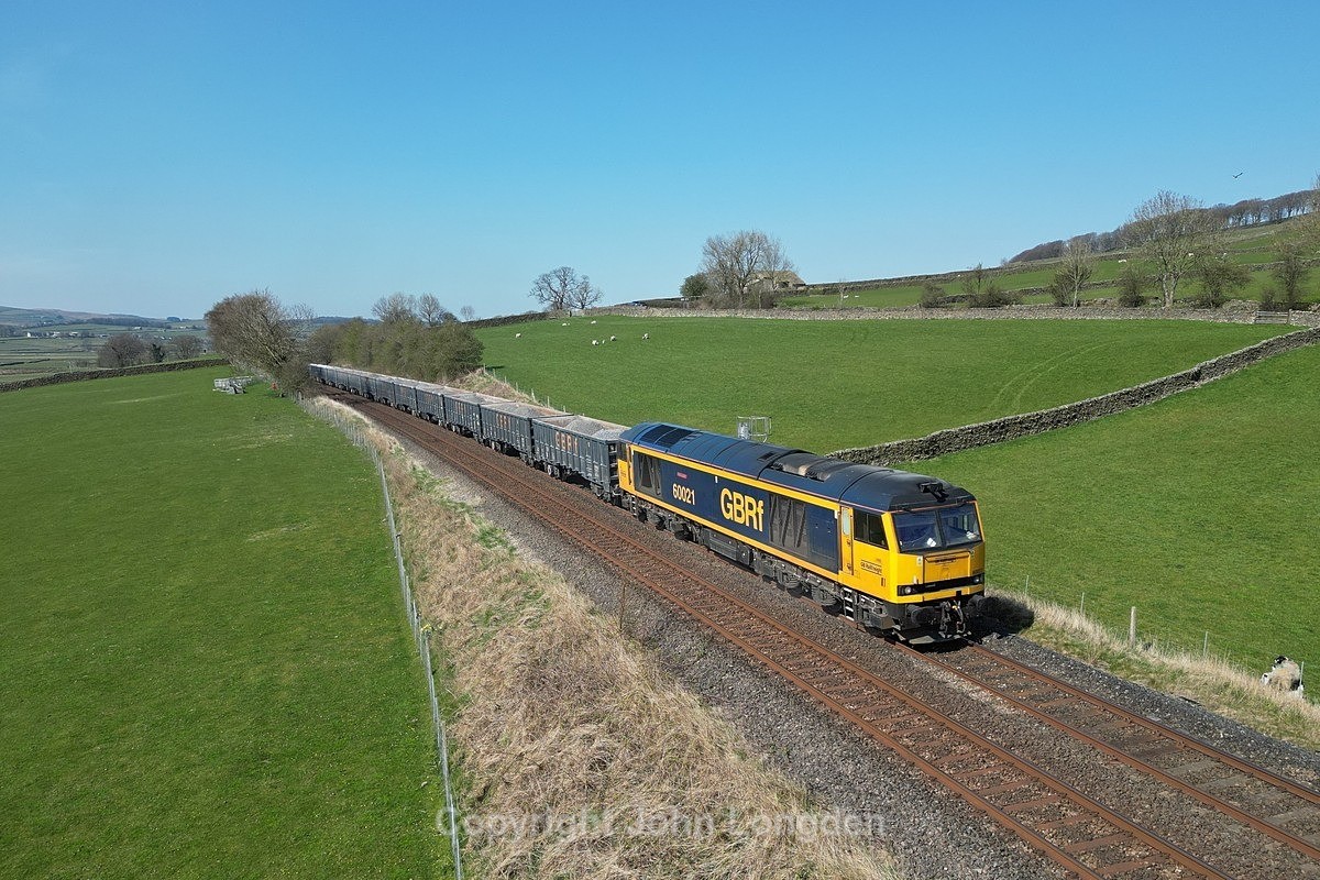 JL - 4.4.25 60021 6F69 Ribblehead - Tuebrook, Long Preston - Latest shots