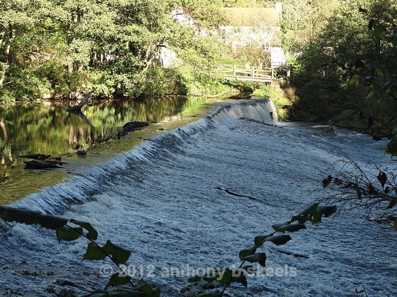 045 The weir and the Millers house. - Third Saturday Walks Collection Two.