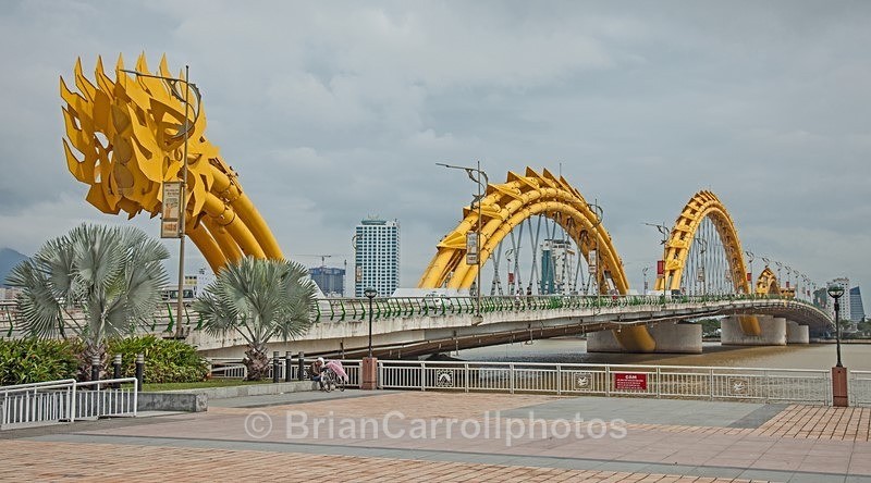 IMG_5910 Dragon Bridge spanning the han River, Da Nang, Vietnam - Vietnam