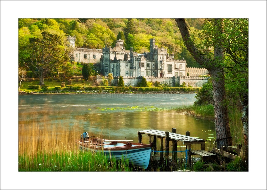 Kylemore with boat  - Lakes and Rivers
