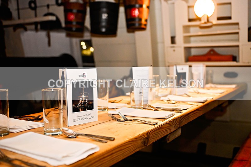 HMS PICKLE-7 - PICKLE NIGHT HMS WARRIOR 1860