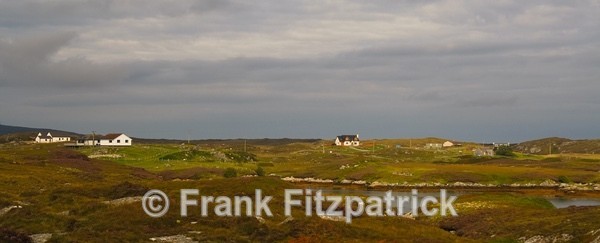 Lanscape,  - Island of South Uist in the Outer Hebrides