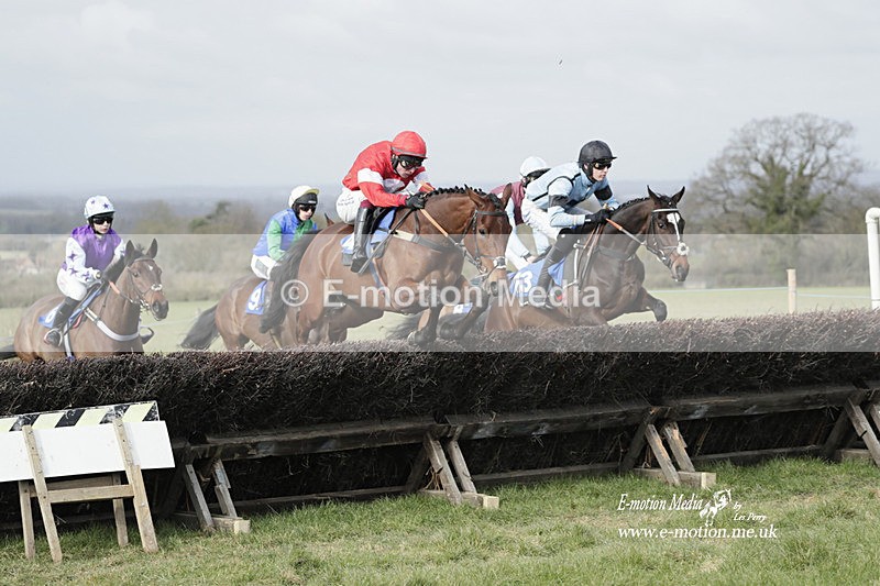 PtP 250223 05 - Kimblewick Hunt Point-to-Point Kingston Blount 25/02/23