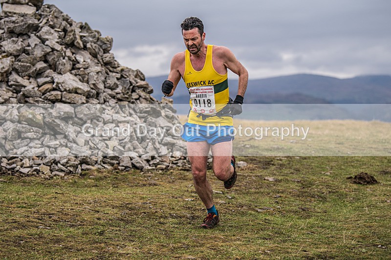 Cunswick -372 - Kendal Winter League Cunswick Scar Senior Fell Race Sunday 26th January 2025
