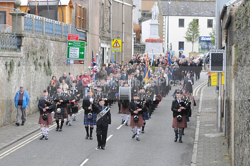 12 - Remembrance Sunday in Selkirk 2024