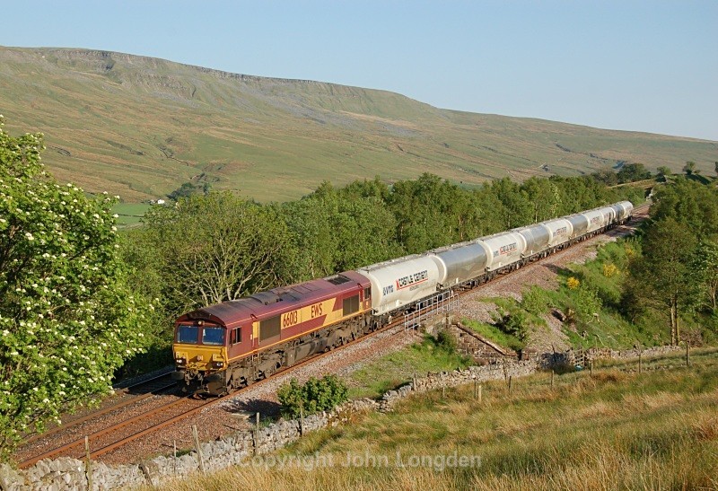 1.6.09 66013 6S00 Clitheroe - Mossend, Low Frith - Low Frith
