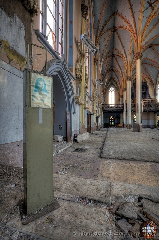 St. Boniface Church (Philadelphia, PA) Faded Savior