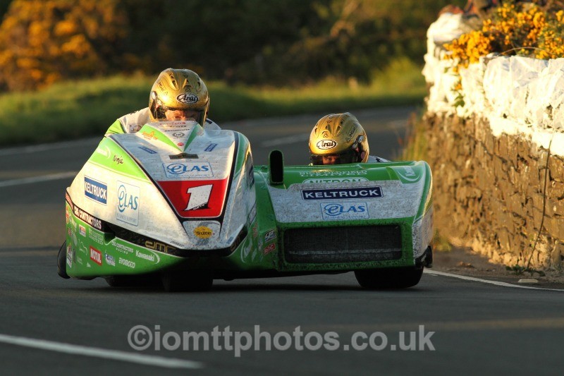 Dave Molyneux / Patrick Farrance DMR / DMR - Monday Practice - Sidecars