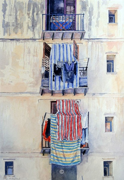 Washing at Palermo. - Italia