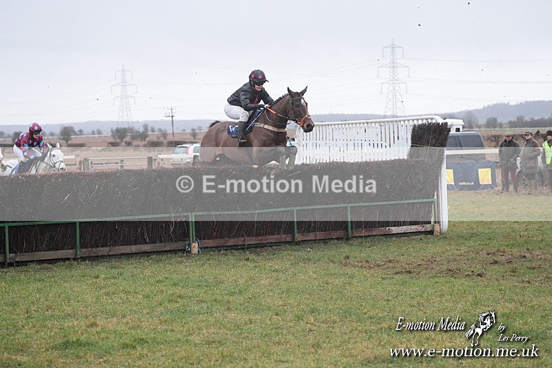 PtP 260125 559 - Cocklebarrow Point-to-Point racing with the Heythrop Hunt 26/01/25