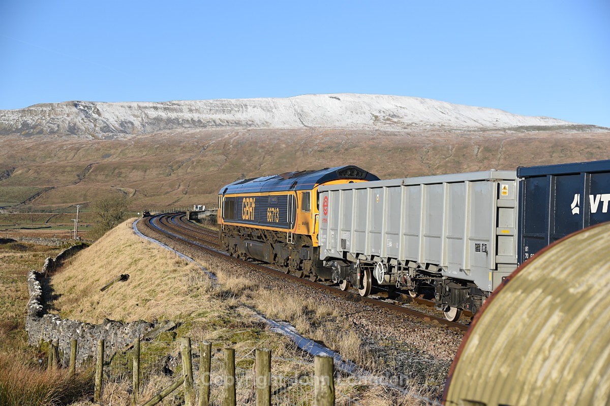JL - 8.1.18 66713 6E44 Hexthorpe - Ribblehead, Ribblehead - Ribblehead