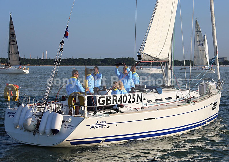 140621 SUNSAIL 4025 GBR40256N WT7A1814 - ROUND THE ISLAND - 21st June 2014