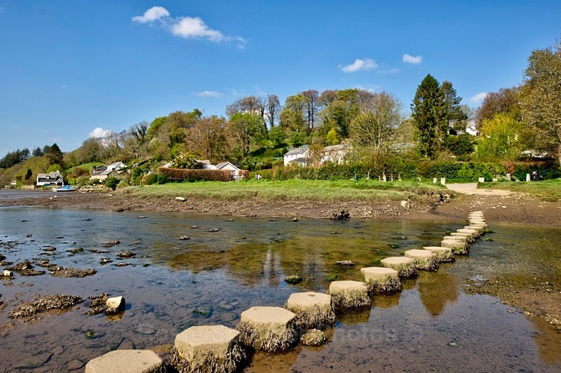 Stepping Stones on the River Leryn - Cornwall Misc