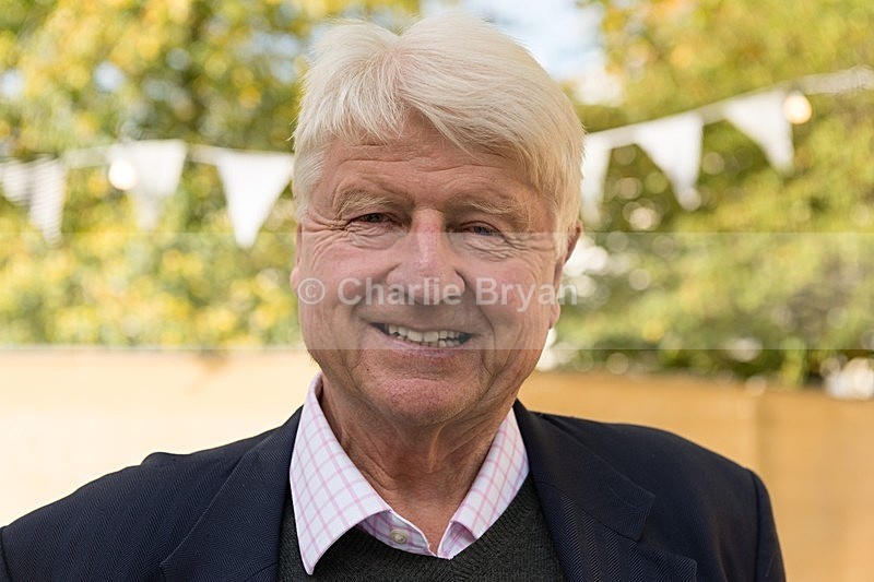 Stanley Johnson-0269 - The Times & Sunday Times Cheltenham Literature Festival.