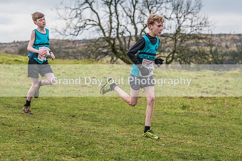 Cunswick U13-12 - Kendal Winter League Cunswick Scar Junior Under 13 Fell Race Sunday 26th January 2025