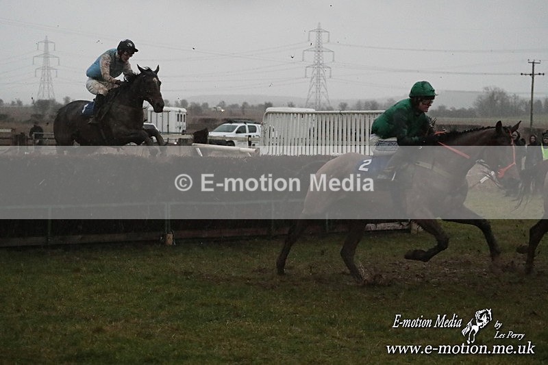 PtP 260125 1272 - Cocklebarrow Point-to-Point racing with the Heythrop Hunt 26/01/25