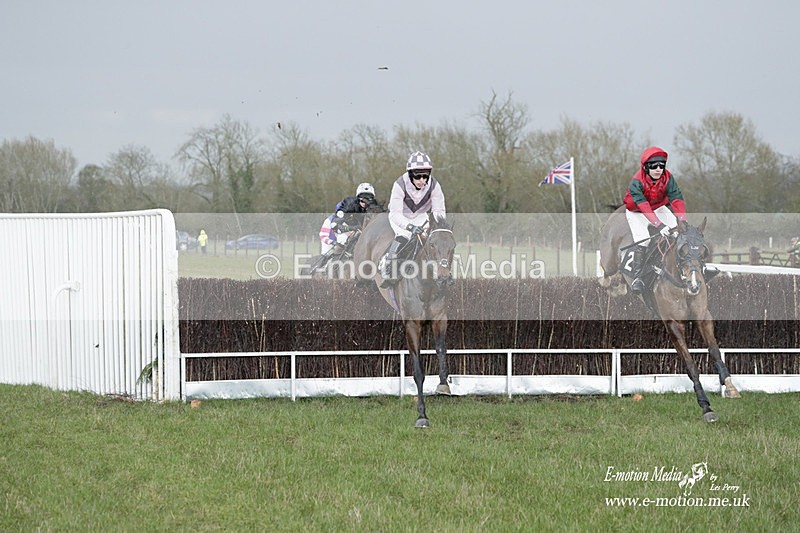 PtP 180323 1126 - Shelfield Park Races with Croome & West Warwickshire Hunt  18/03/23
