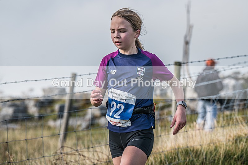 Year 8-9-276 - The English Schools Fell Running Championship Giggleswick Year 8-9 Sunday 6th October 2024