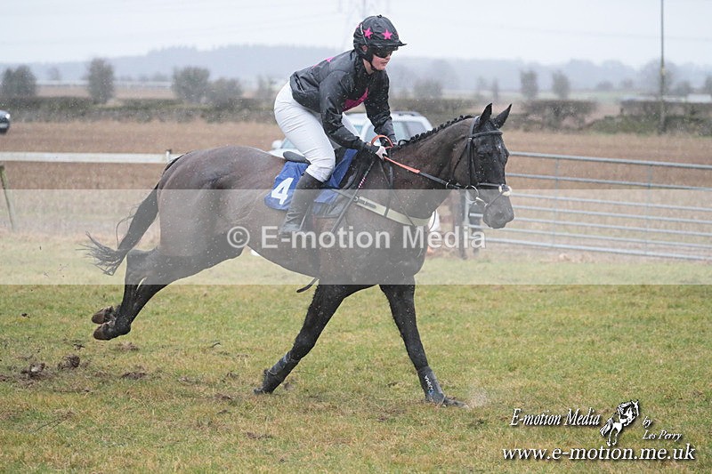 PtP 260125 338 - Cocklebarrow Point-to-Point racing with the Heythrop Hunt 26/01/25