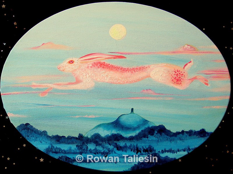 Clouds over Glastonbury copyright Rowan Taliesin 2014 - MYSTICAL AND MAGICAL GALLERY