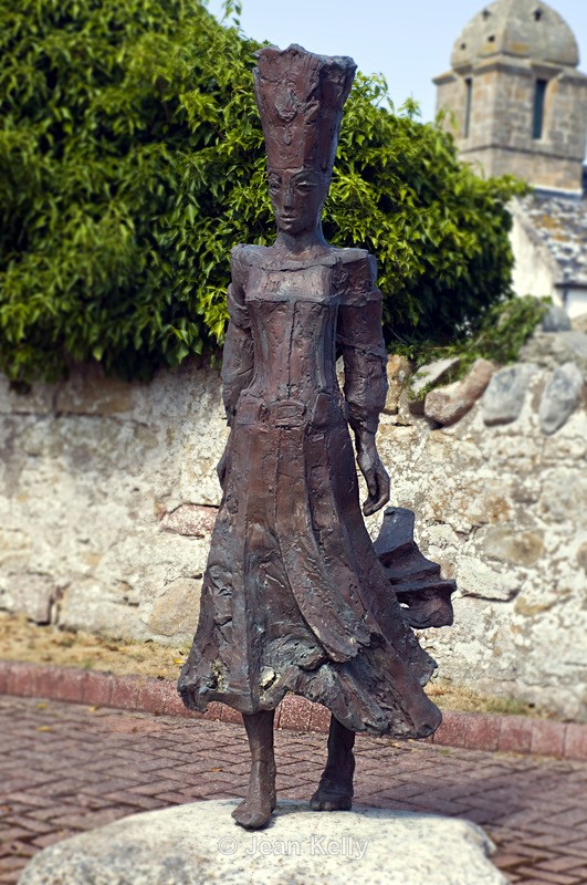 Pictish Queen statue, Tarbat Discovery Centre - 5682 - Scotland