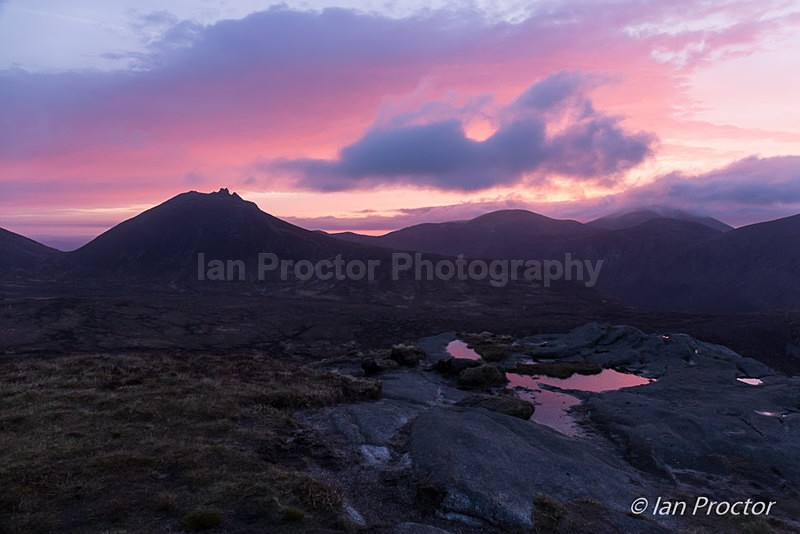 Doan morning sky - Mourne Mountains