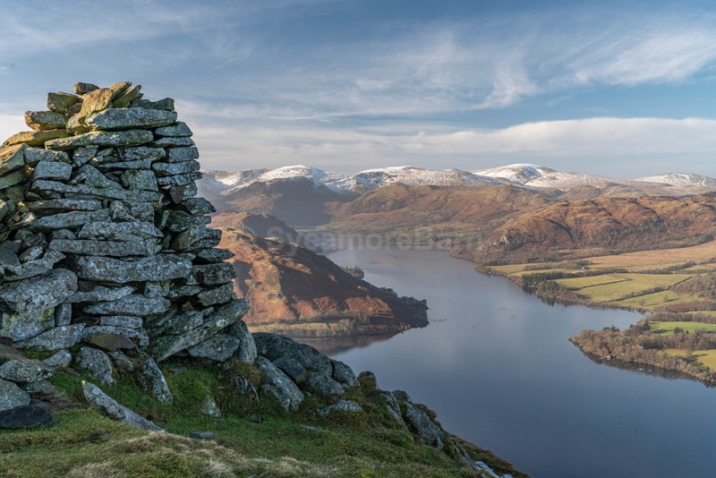 Cairn above Whinny Crag near Arthur's Pike - Cumbria
