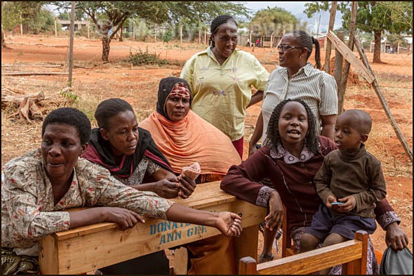 The teachers - Kalela Primary School, Kenya