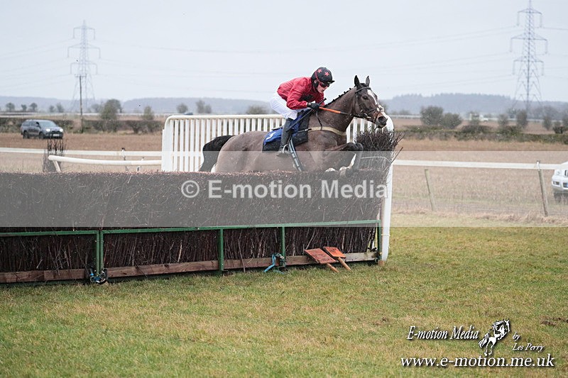 PtP 260125 62 - Cocklebarrow Point-to-Point racing with the Heythrop Hunt 26/01/25