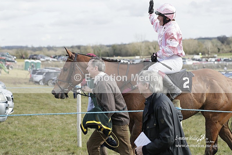 PtP 180323 747 - Shelfield Park Races with Croome & West Warwickshire Hunt  18/03/23