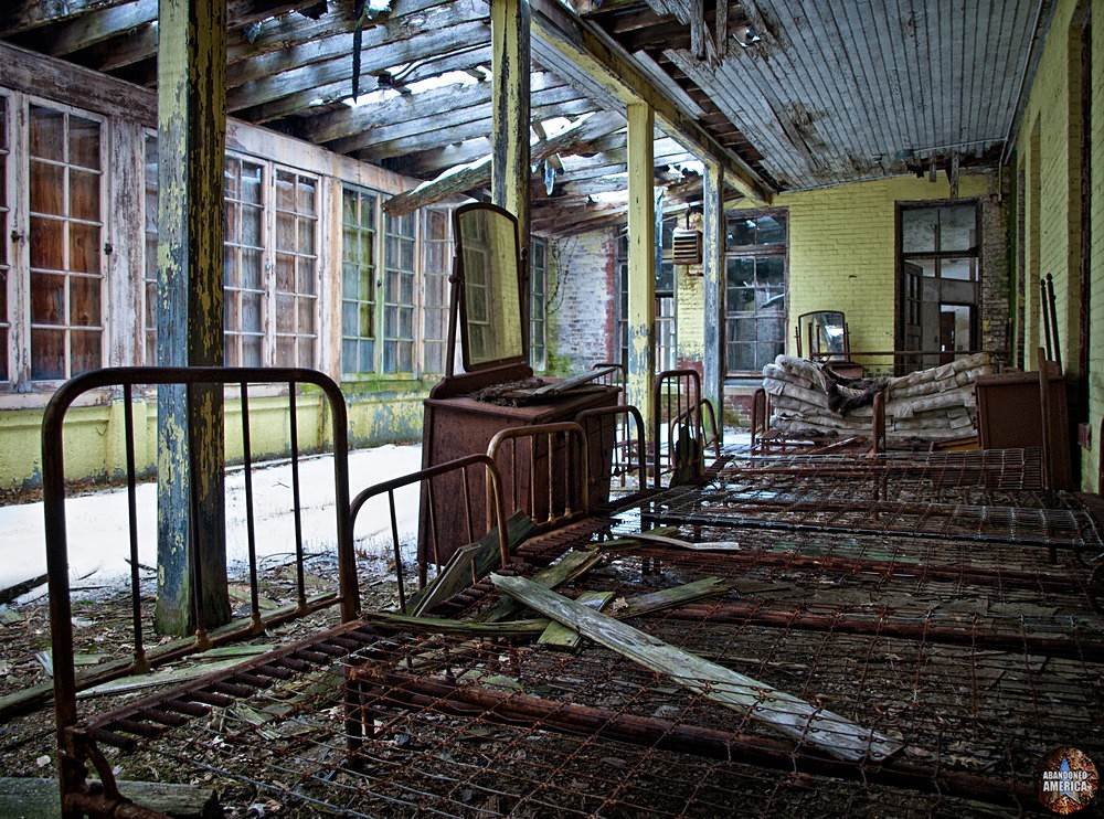 Snowy Asylum Dorm | Norwich State Hospital