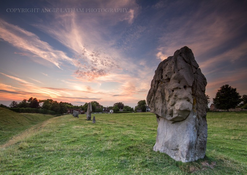 Avebury Sunset 2 - Ancient Sites