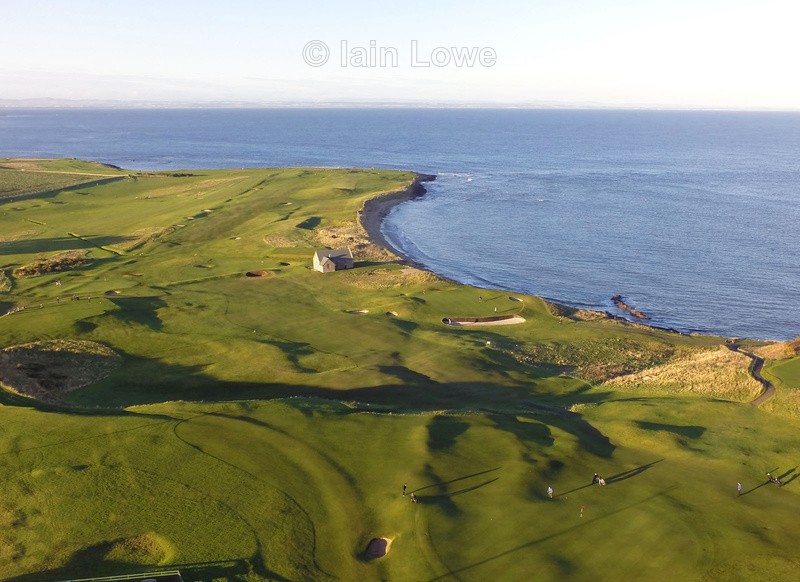 Crail Balcomie Links - Scottish Links Aerial Images