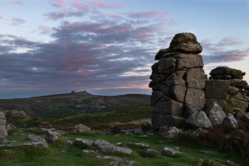 The setting of the sun II - Dartmoor